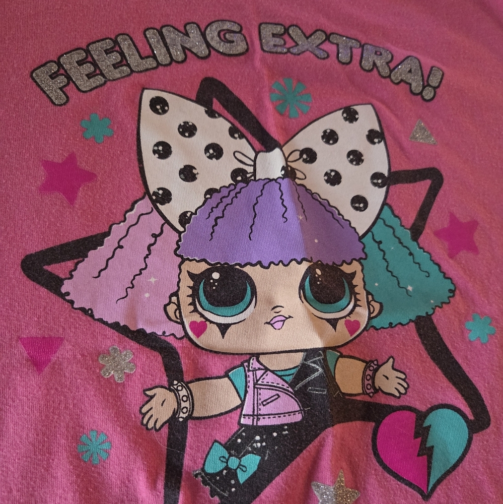 🎉5/$10 L.O.L doll Shirt- L - Picture 2 of 3